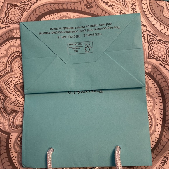 2 small Tiffany bags, Authentic! - Picture 2 of 3